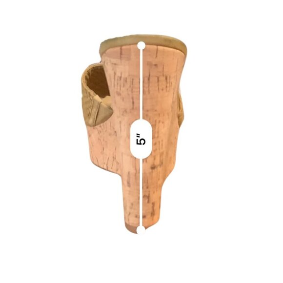 Veronica Beard Dali Cork Platform Wedge Womens Size 10 - Picture 12 of 12